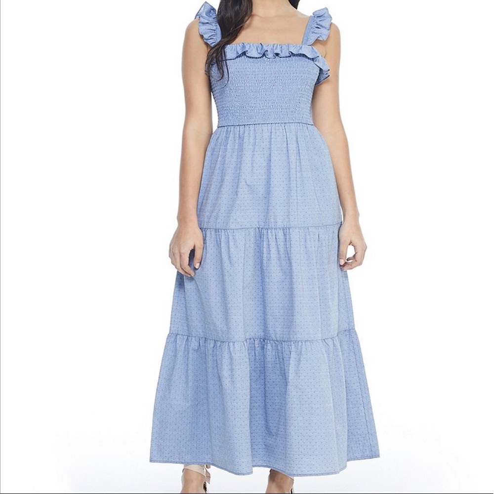 Gal Meets Glam Belinda Smocked Maxi Dress